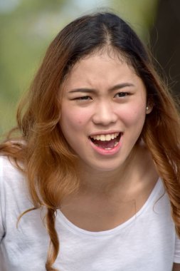 Mutsuz Genç Çeşitli Kadın Kadın