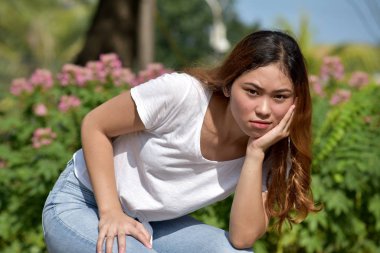 Bir kadın ve depresyon