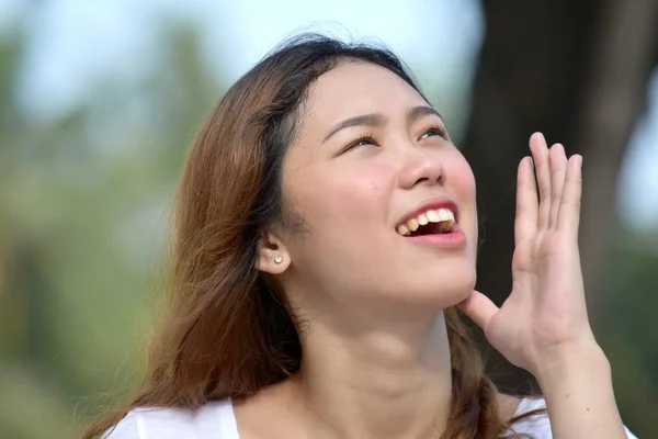 An Asian Female Singing