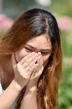 Başarısız Güzel Yetişkin Kadın