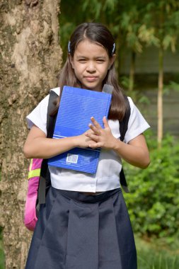 Kızgın Çocuk Kız Öğrenci