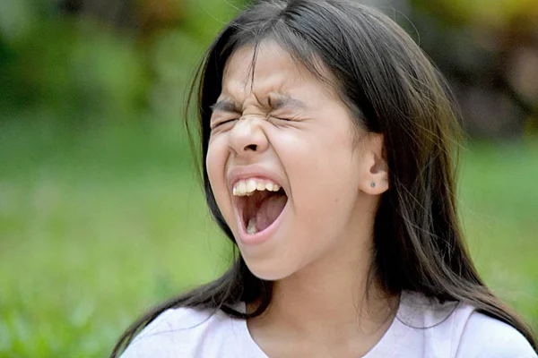 Deli bir kadın çocuk