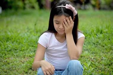 Depresif Genç Çeşitli Gençlik