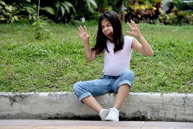 Bir kız ve anksiyete