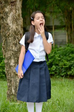 Pretty Diverse Okul Kız Esneme