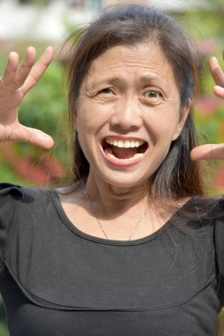 Endişeli Yaşlı Kadın Kıdemli Kadın