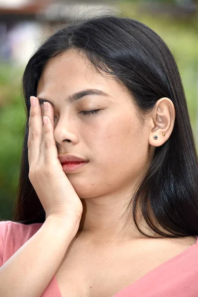 Yorgun bir kadın kadın