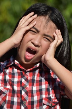 Stres altında bir preteen