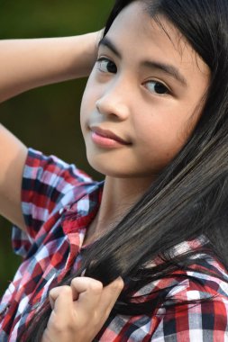 Sevimli Pretty Çeşitli Kız