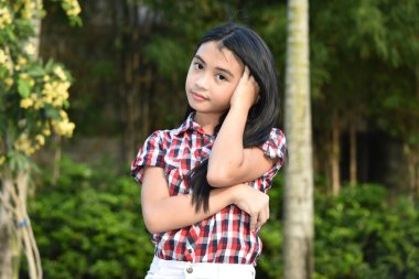 A Pretty Genç Çeşitli Preteen