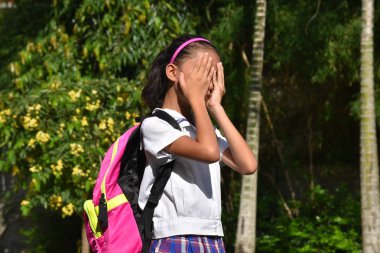 Mutsuz Bir Hazırlık Azınlık Kız Öğrenci