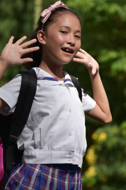 Sürpriz Hazırlık Azınlık Kişi Kitap ile Üniforma Giyen