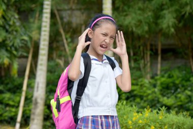 Not Defterleri ile Stresli Bir Kız Öğrenci