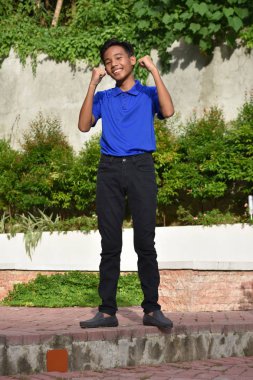 Başarılı bir genç çocuk