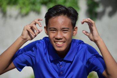 Mutlu Bir Genç Çeşitli Kişi