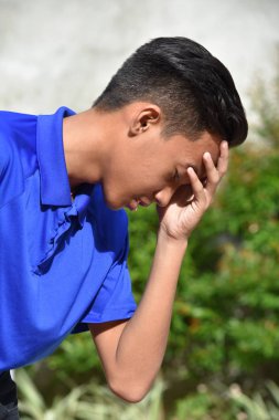 Asyalı bir çocuk ve başarısızlık