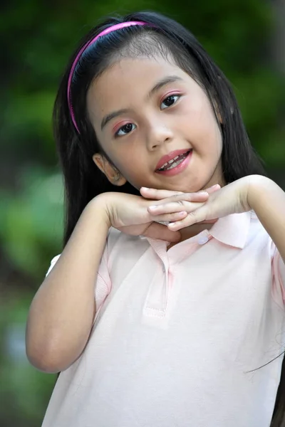 Uma menina asiática muito bonito — Fotografia de Stock