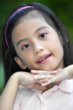 Sevimli Genç Azınlık Kadın Gençliği