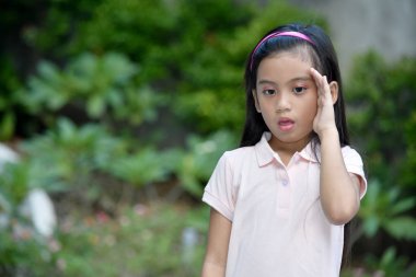 Stresli Bir Ergen Kadın