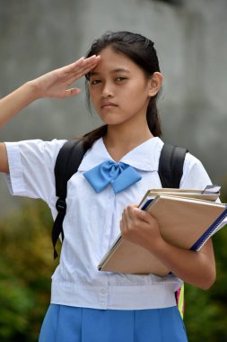 Bir Saygıdeğer Çeşitli Kadın Öğrenci