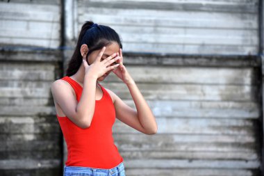 Stresli Bir Genç Çeşitli Kişi