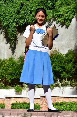 Gururlu Genç Azınlık Liseli Kız