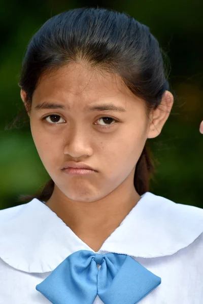 An Asian Youngster And Confusion — Stock Photo, Image