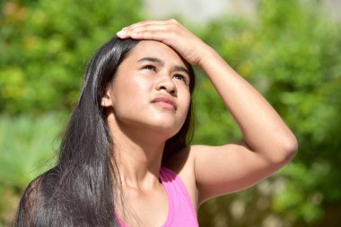 Bir Kadın Genç Ve Hafıza Kaybı