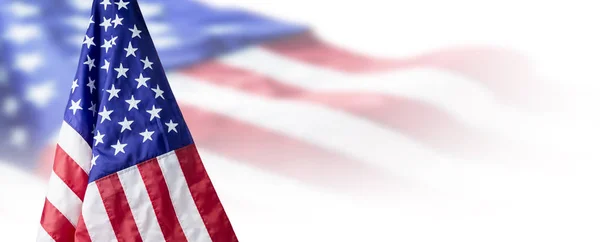 Usa American Flag Background Copy Space — Stock Photo, Image