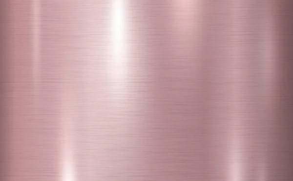 ピンク銅金属のテクスチャ背景ベクトル イラスト — ストックベクタ