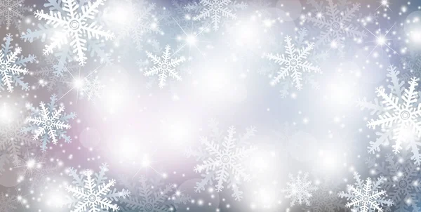 Boże Narodzenie Projekt Tło Wchodzących Płatka Śniegu Śniegu Zima Sezon — Wektor stockowy