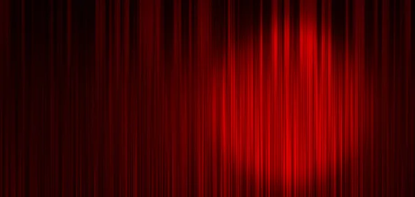Roter Bühnenvorhang Hintergrund — Stockfoto