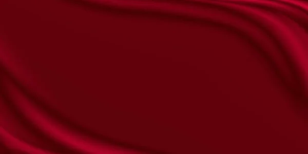設計作業のための赤い布の背景 — ストック写真