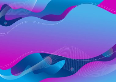 Soyut akışkan renk arka plan vektör illüstrasyon