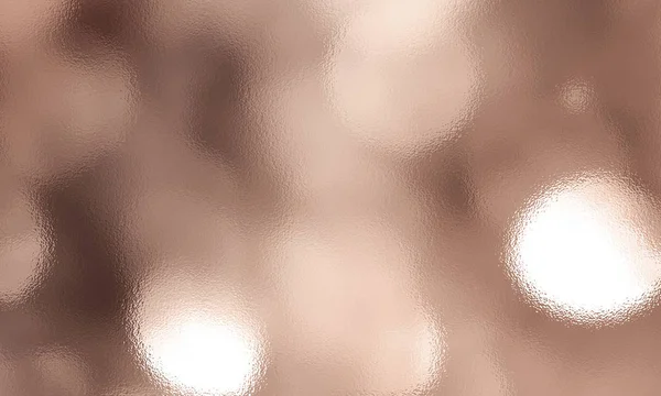 Cor de cobre abstrato com fundo textura de vidro bokeh — Fotografia de Stock