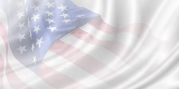 USA banner background design with copy space — Stock Photo, Image