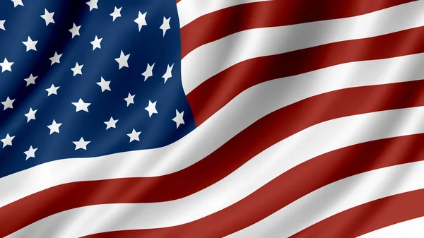 Verenigde Staten of Amerikaanse vlag achtergrond — Stockfoto