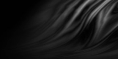 Kopya alanı olan siyah lüks kumaş arkaplan