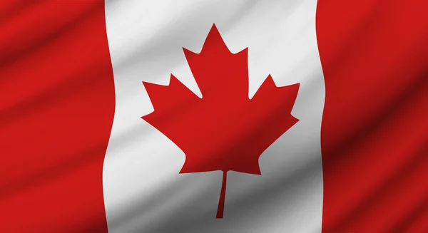 Kanada zászlóháttér-tervezés a függetlenség napja — Stock Fotó