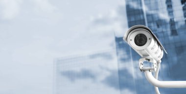 Kopya alanı ile şehirde Cctv kamera