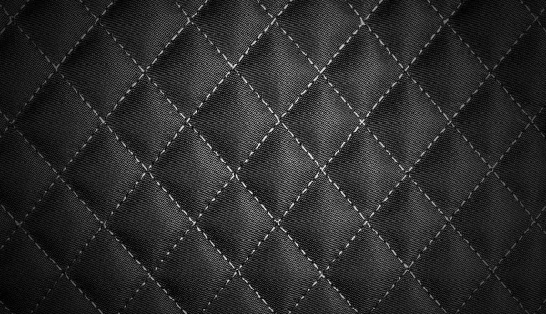 Black queue textile texture background — Stock Photo, Image