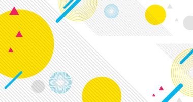 Fotokopi alanı çizimi ile soyut geometrik arkaplan