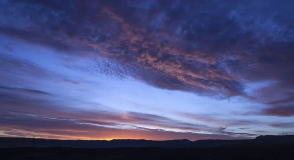 Amanecer Mañana Las Montañas — Foto de Stock