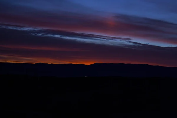 Amanecer Mañana Las Montañas — Foto de Stock