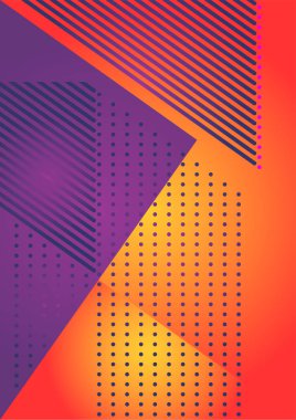 yaratıcı renkli arka plan vektör çizim