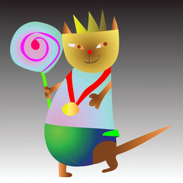 taç komik anime kedi yavrusu