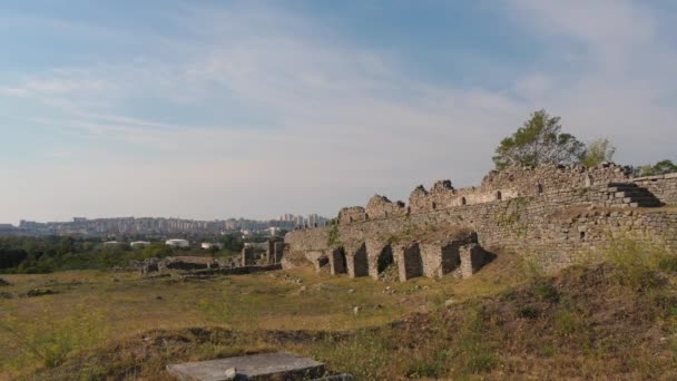 Salona Een Oude Stad Hoofdstad Van Romeinse Provincie Dalmatia Naam — Stockvideo