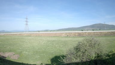 Trenin penceresi görünümü