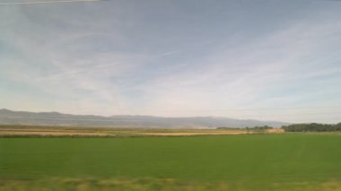 Trenin penceresi görünümü