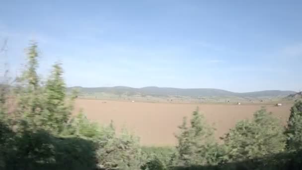 Vue Fenêtre Depuis Train — Video